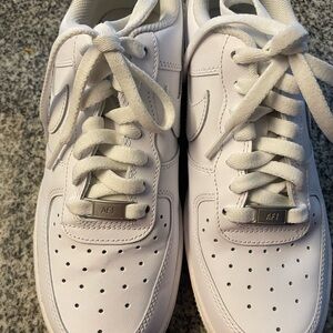 Nike White Athletic Shoes